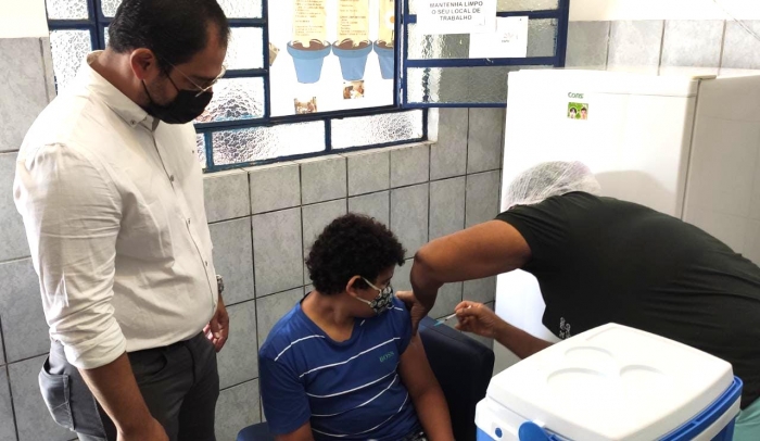 Crianças da APAE Juazeiro são vacinadas contra Covid