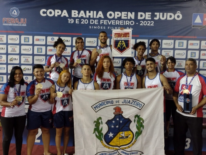 Clube Judô Juazeiro é quarto colocado na Copa Bahia Open