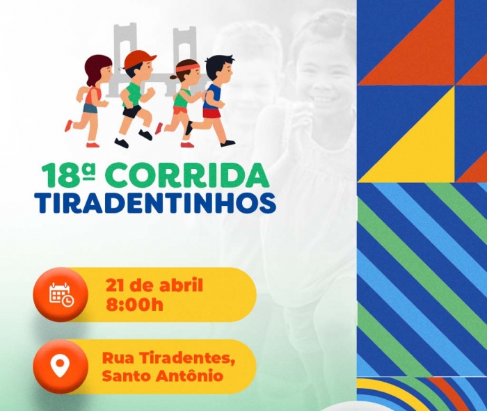 18ª Corrida Tiradentinhos acontecerá nesta quinta-feira, em Juazeiro