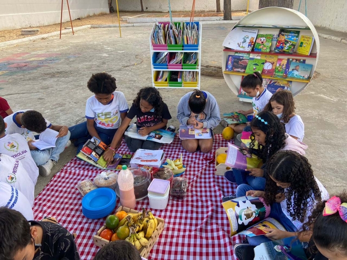 Piquenique Literário garante diversão e incentivo à leitura nas Escolas e CMEIs de Petrolina