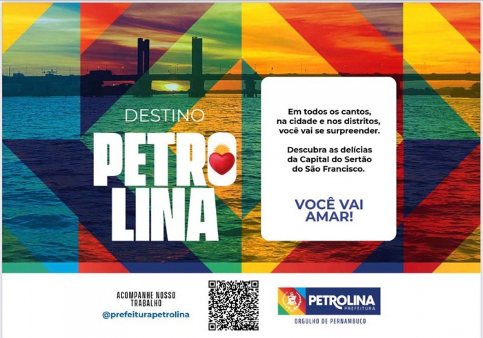 Petrolina possui guia turístico digital com principais atrações da cidade