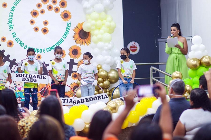 Escola Estação do Saber comemora 2 anos de fundação e celebra avanços e conquistas obtidos na gestão Suzana Ramos