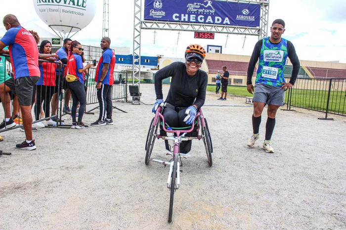 Paratleatas deram exemplo de superação na Meia Maratona Tiradentes