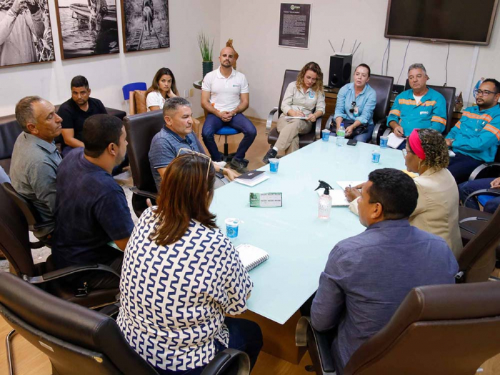 Parceria entre Prefeitura de Juazeiro e Ero Brasil Caraíba foi tema de reunião no Paço Municipal