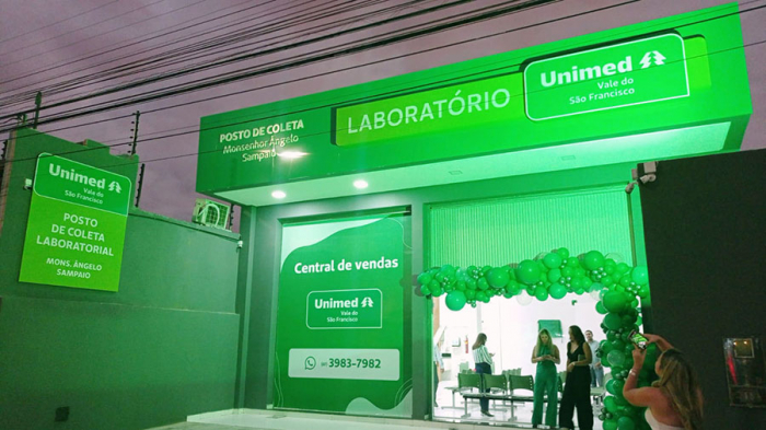 Unimed Vale do São Francisco inaugura Posto de Coleta de exames laboratoriais em Petrolina