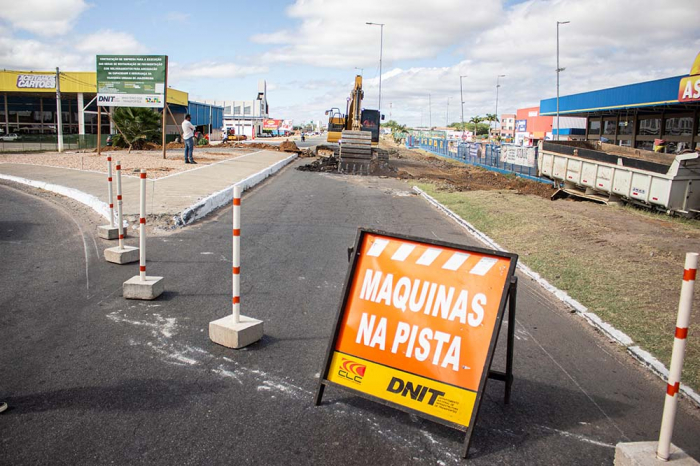 Travessia Urbana: BR-235 é parcialmente interditada e CSTT trabalha na orientação dos condutores