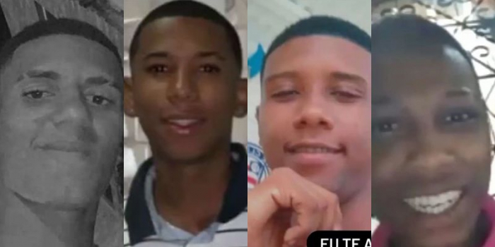 Cinco homens são baleados e quatro deles morrem em Salvador