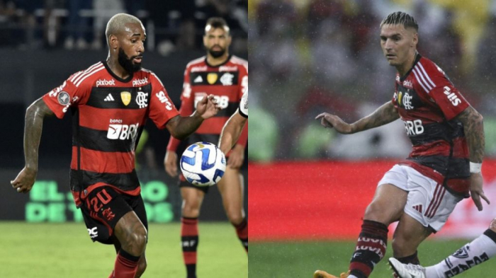 Gerson e Varela trocam socos durante treinamento do Flamengo antes de semifinal da Copa do Brasil