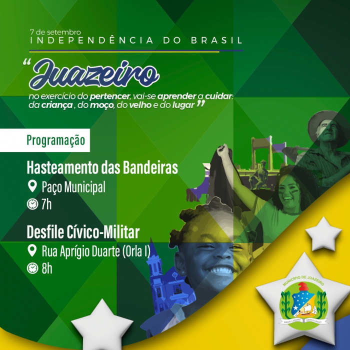 7 de setembro: Já está tudo pronto para o tradicional Desfile Cívico Militar de Juazeiro