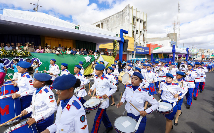 Desfile de 7 de setembro desperta a identidade Juazeirense e emociona o público