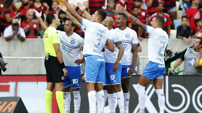 Chances de rebaixamento do Bahia aumentam após derrota para o Flamengo