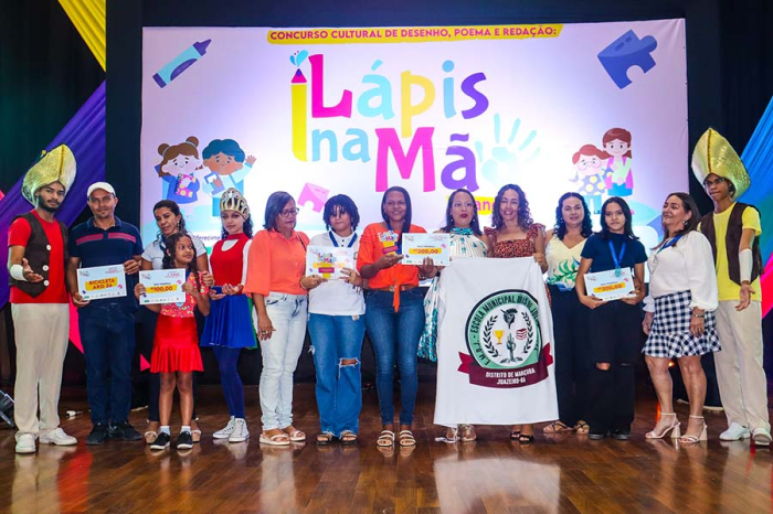 Lápis na Mão: Estudantes da rede municipal de Juazeiro são premiados no projeto