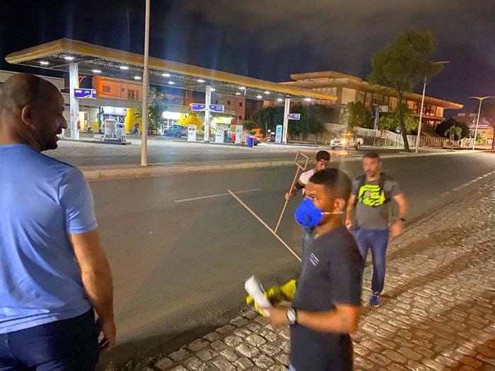 Carnaval de Todos: Semaurb realiza marcação dos espaços para o comércio ambulante